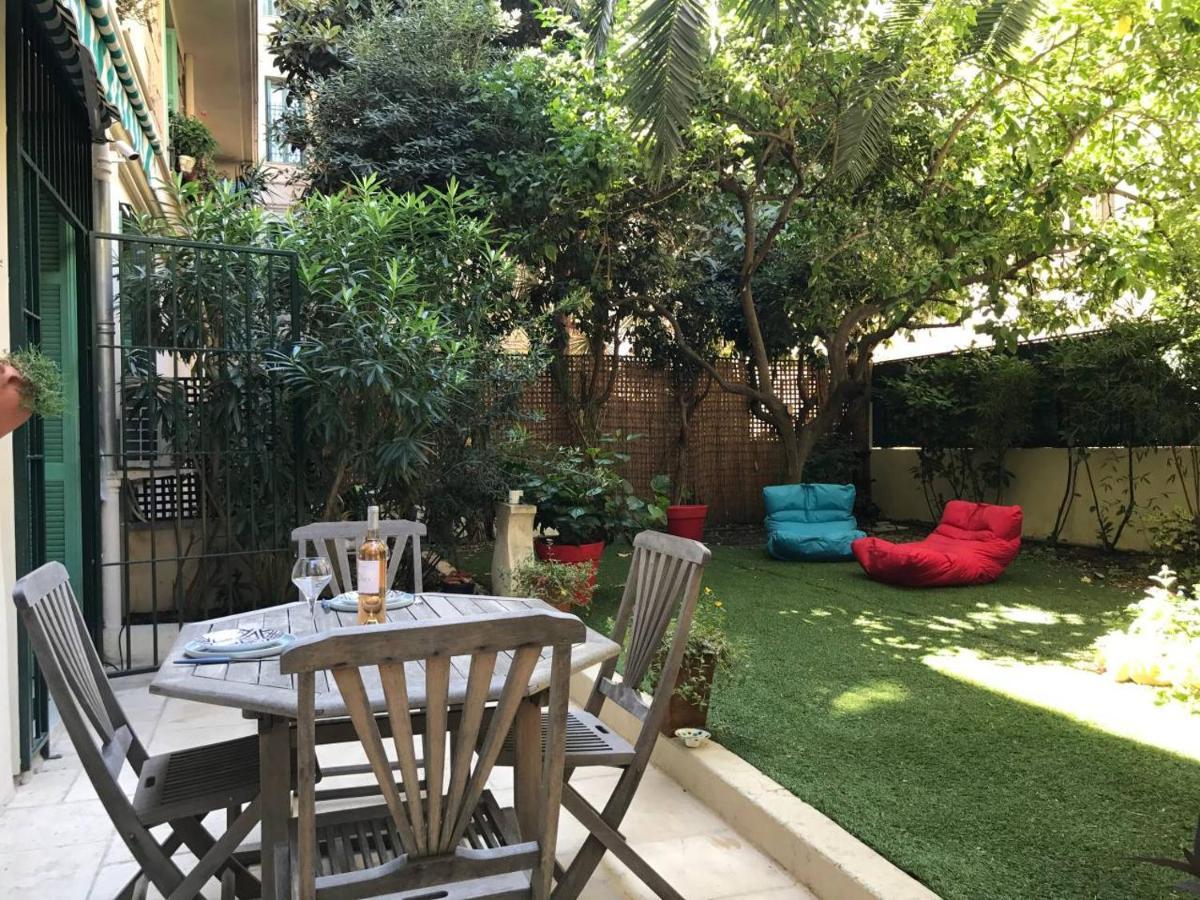 Homelivia, Luxueux Appartement Avec Jardin Prive 尼斯 外观 照片