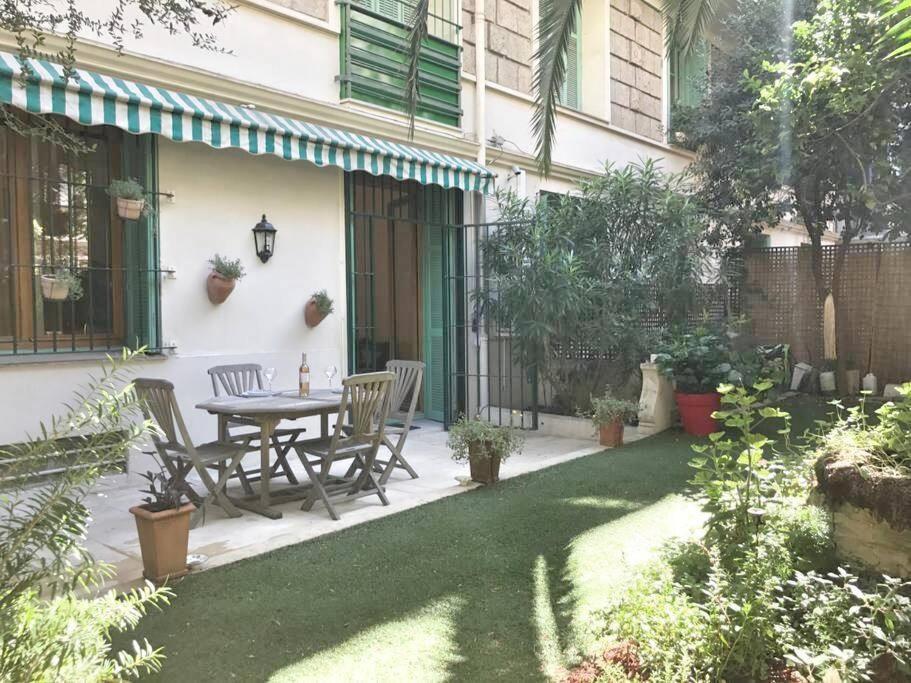 Homelivia, Luxueux Appartement Avec Jardin Prive 尼斯 外观 照片